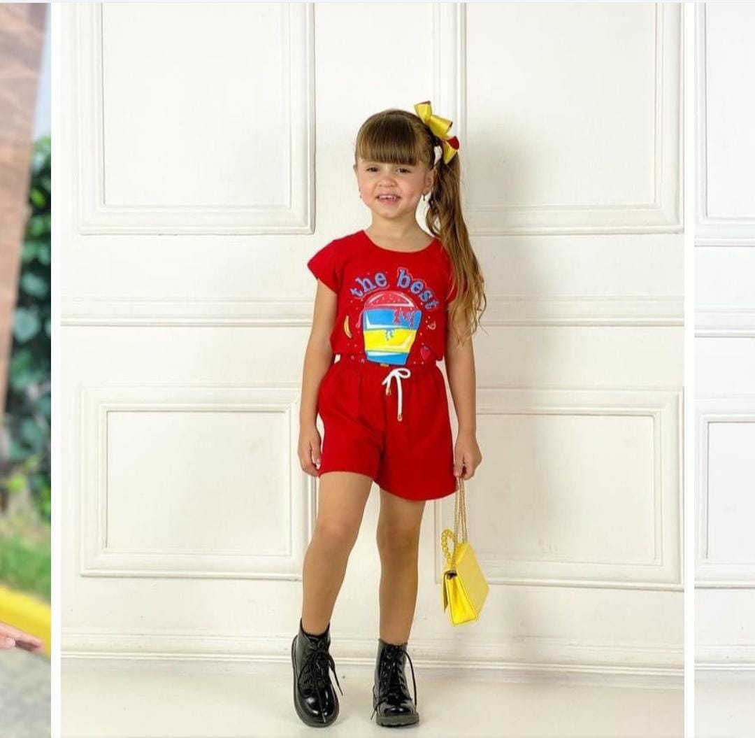 Conjunto infantil feminino